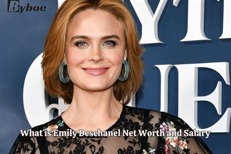 emily deschanel net worth